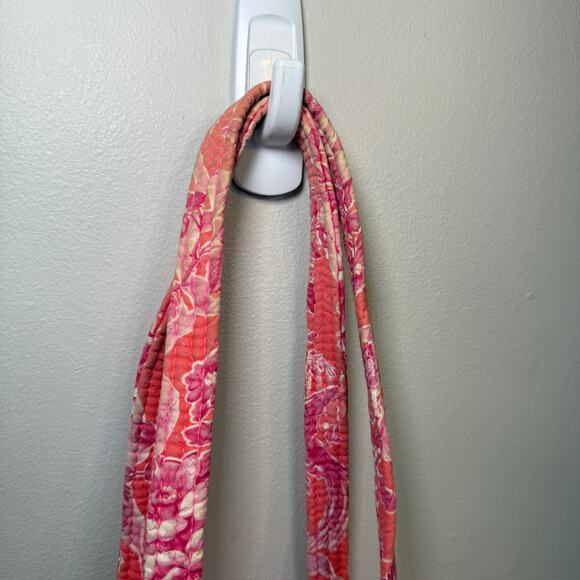 Vera Bradley Hope Toile Floral Print Small Duffel Bag Travel Tote - Picture 3 of 9